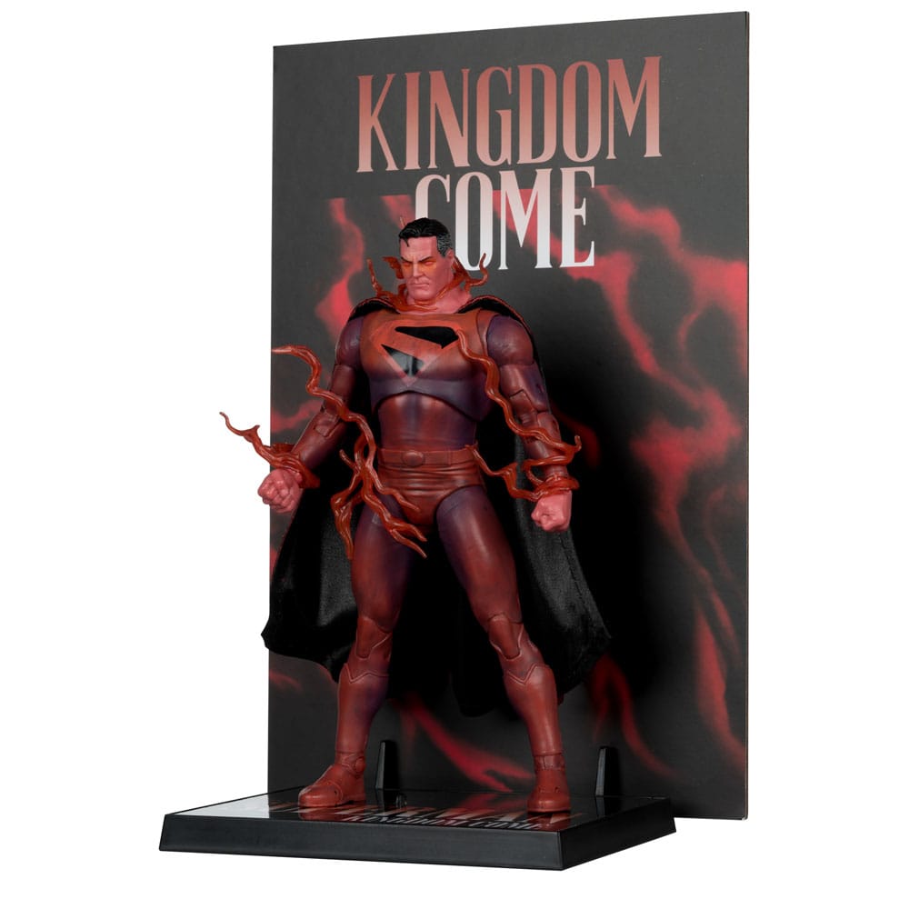 DC Multiverse McFarlane Cover Recreations Action Figure Superman (Kingdom Come) (Gold Label) 18 cm